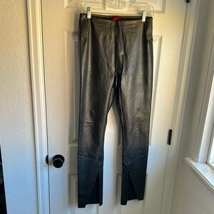 Spanx Black Split-Hem Leggings